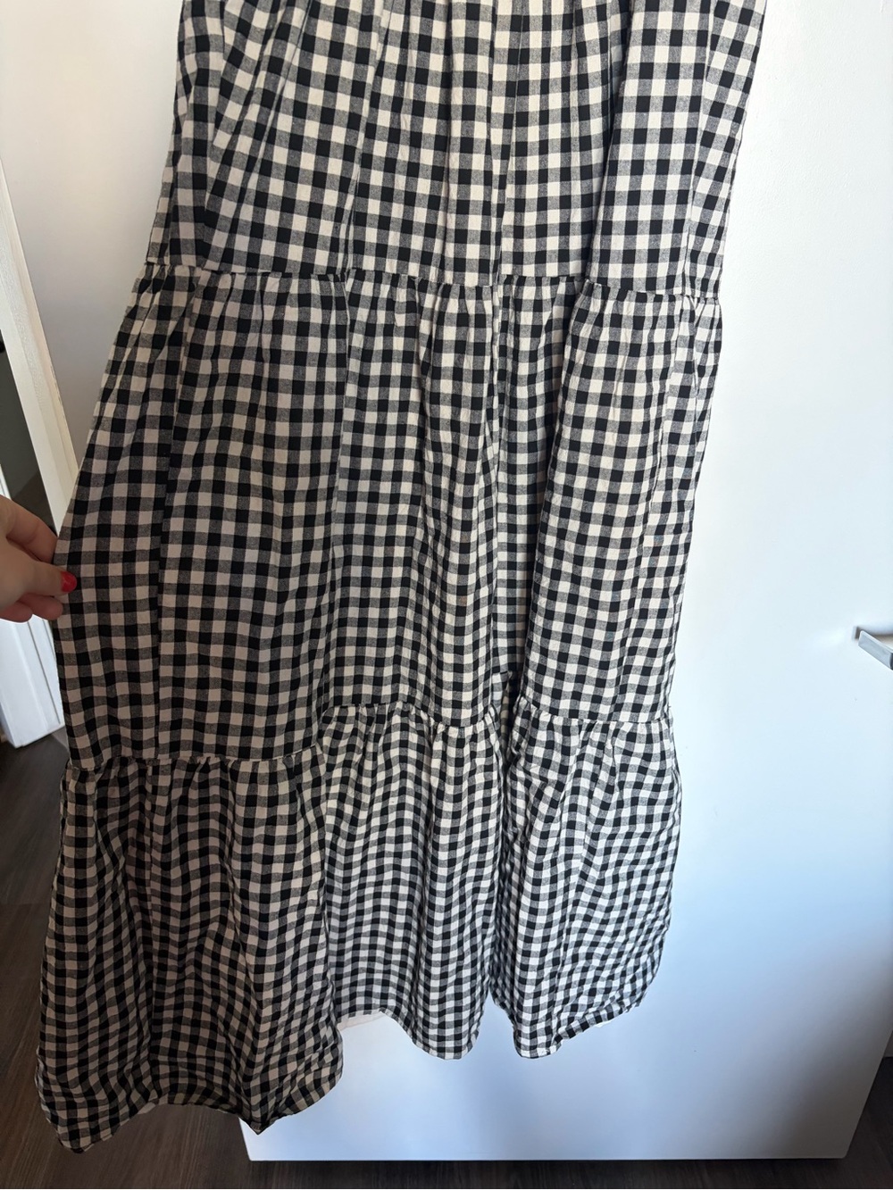 More to Come Lili Maxi Dress in Gingham Print - Picture 6 of 6